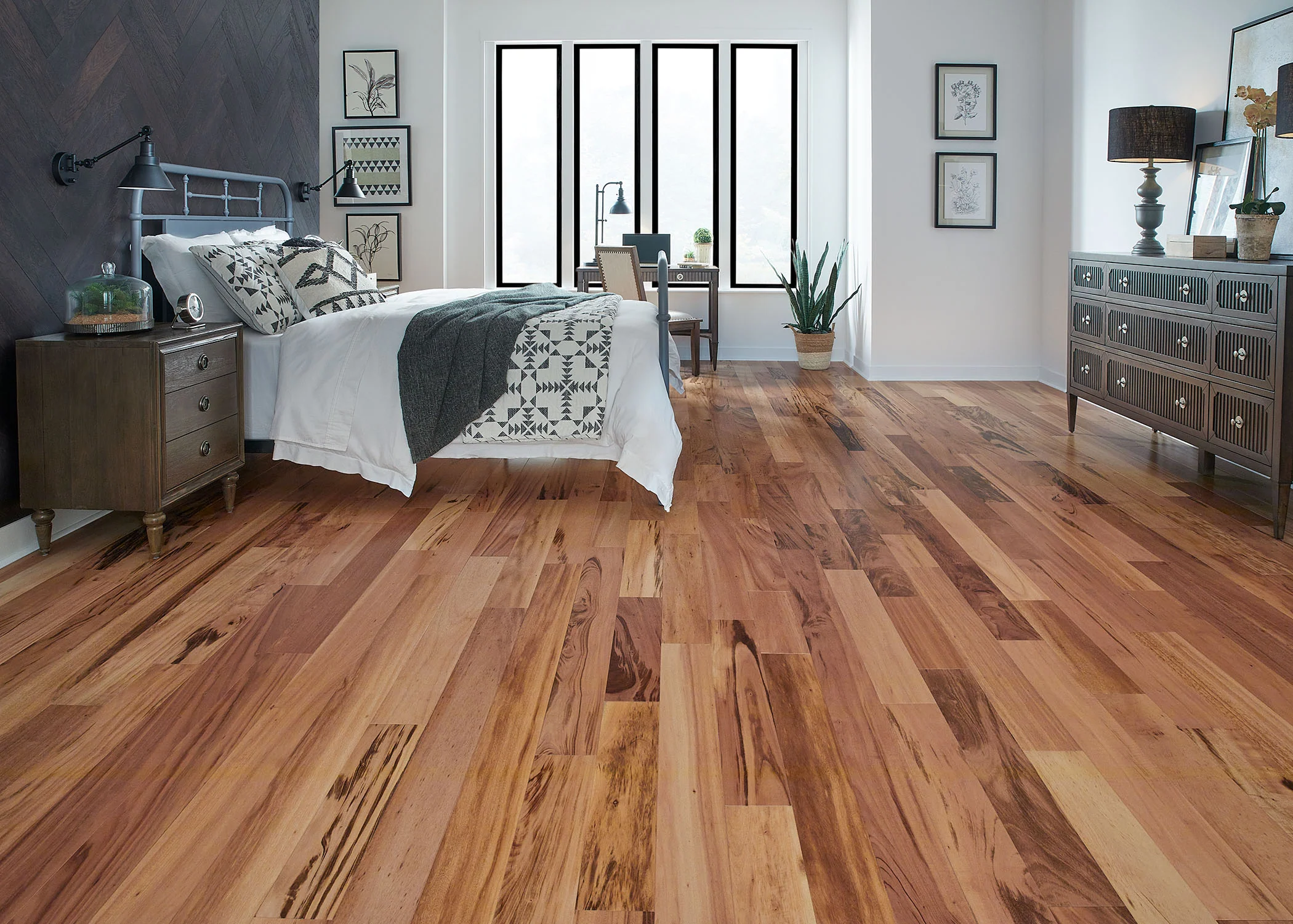 3/4 in. Brazilian Koa Solid Hardwood Flooring - Sample - Image 2