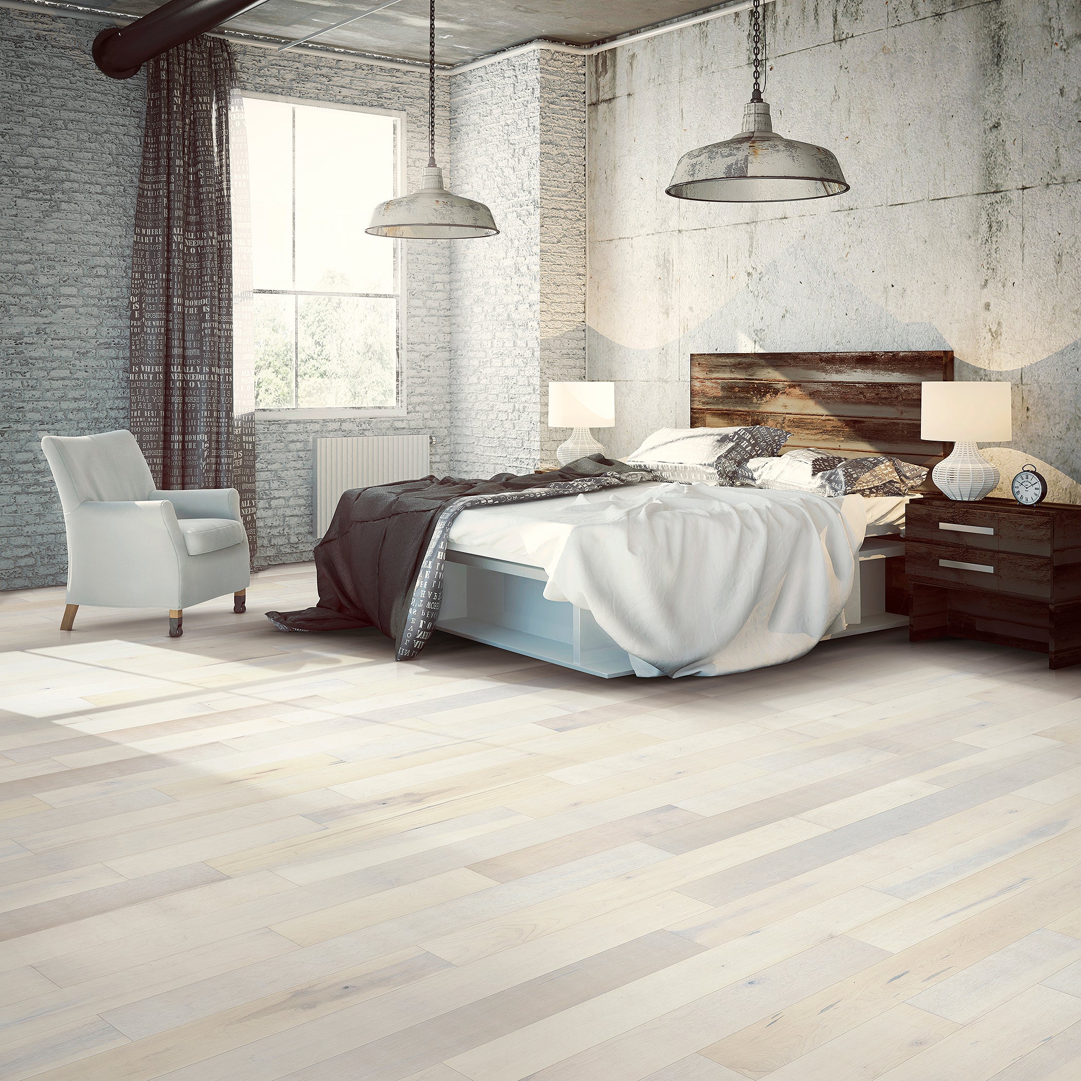 3/4 in. Carriage House Maple Prefinished Hardwood Flooring 5 in. Wide - Image 2