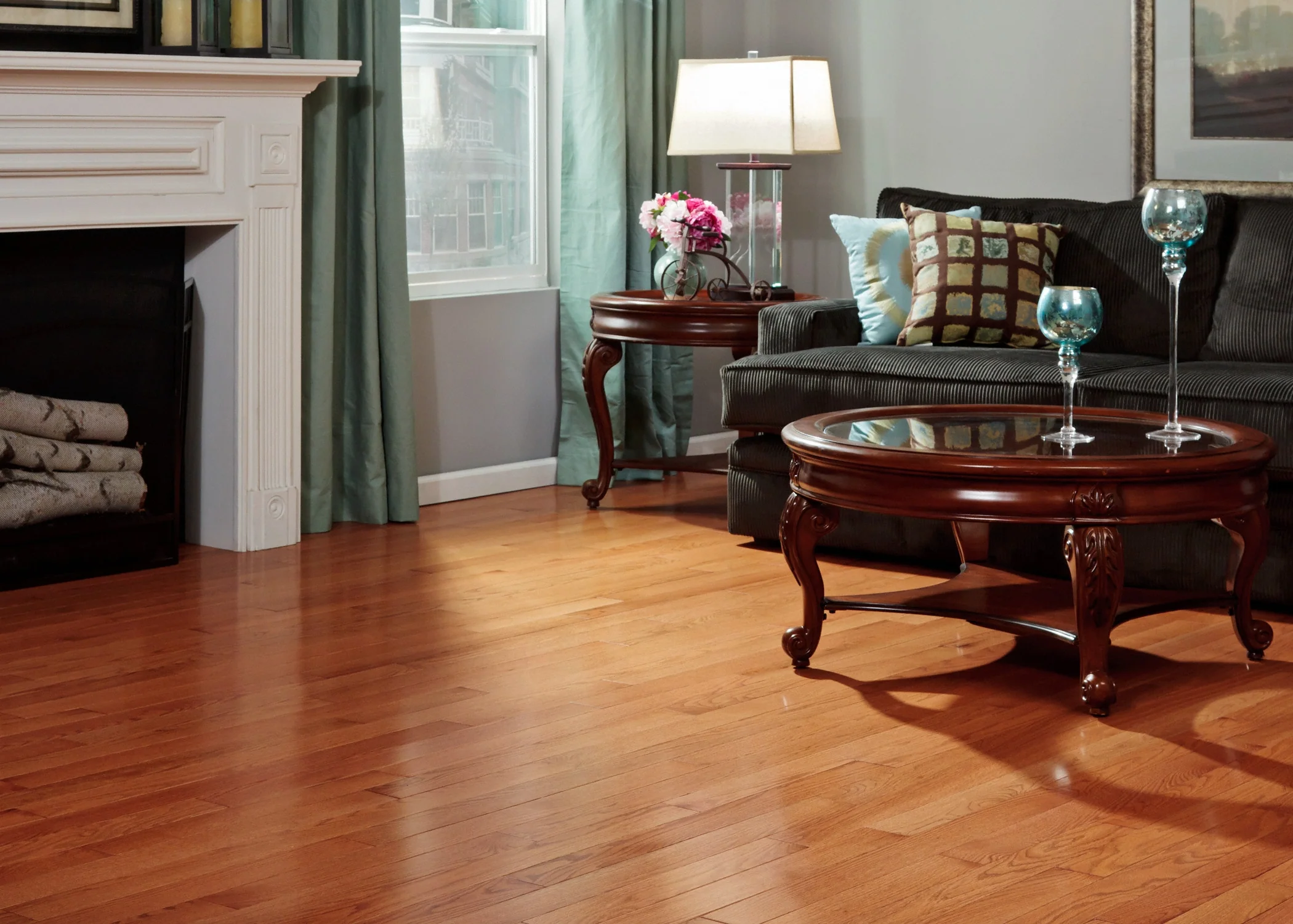 3/4 in. Classic Gunstock Oak Solid Hardwood Flooring - Sample - Image 2