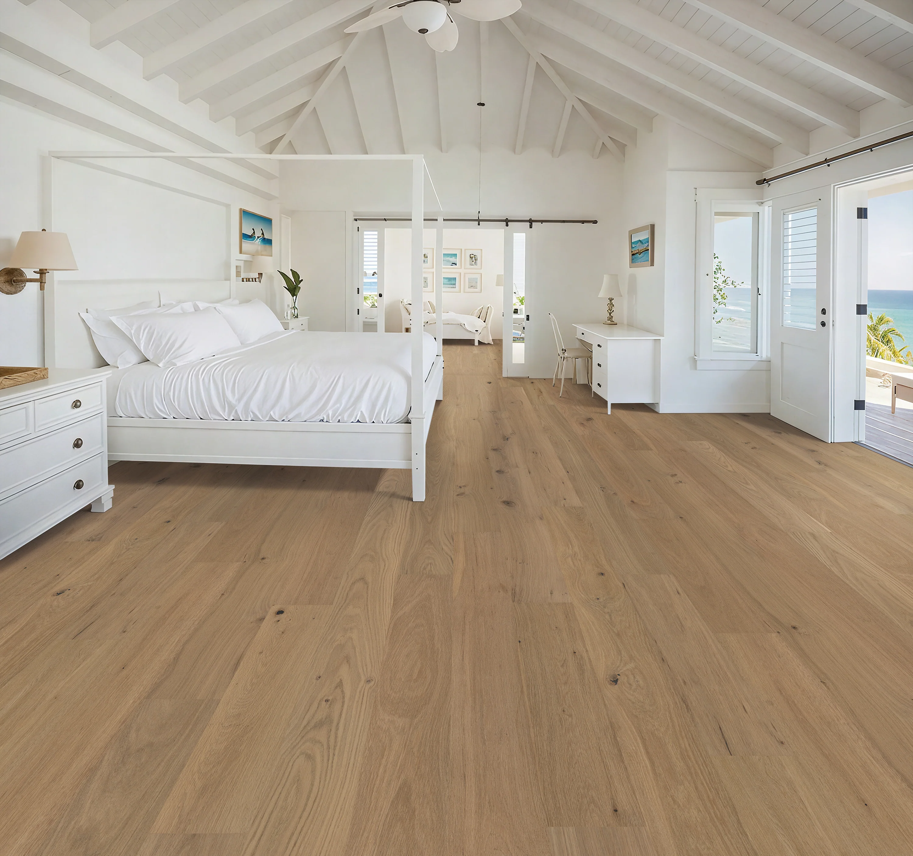 3/8 in. Shoreside White Oak Prefinished Engineered Hardwood Flooring 6.50 in. Wide - Image 2