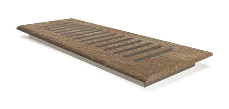 4 x 10 Claypool Hill Oak Drop In Grill