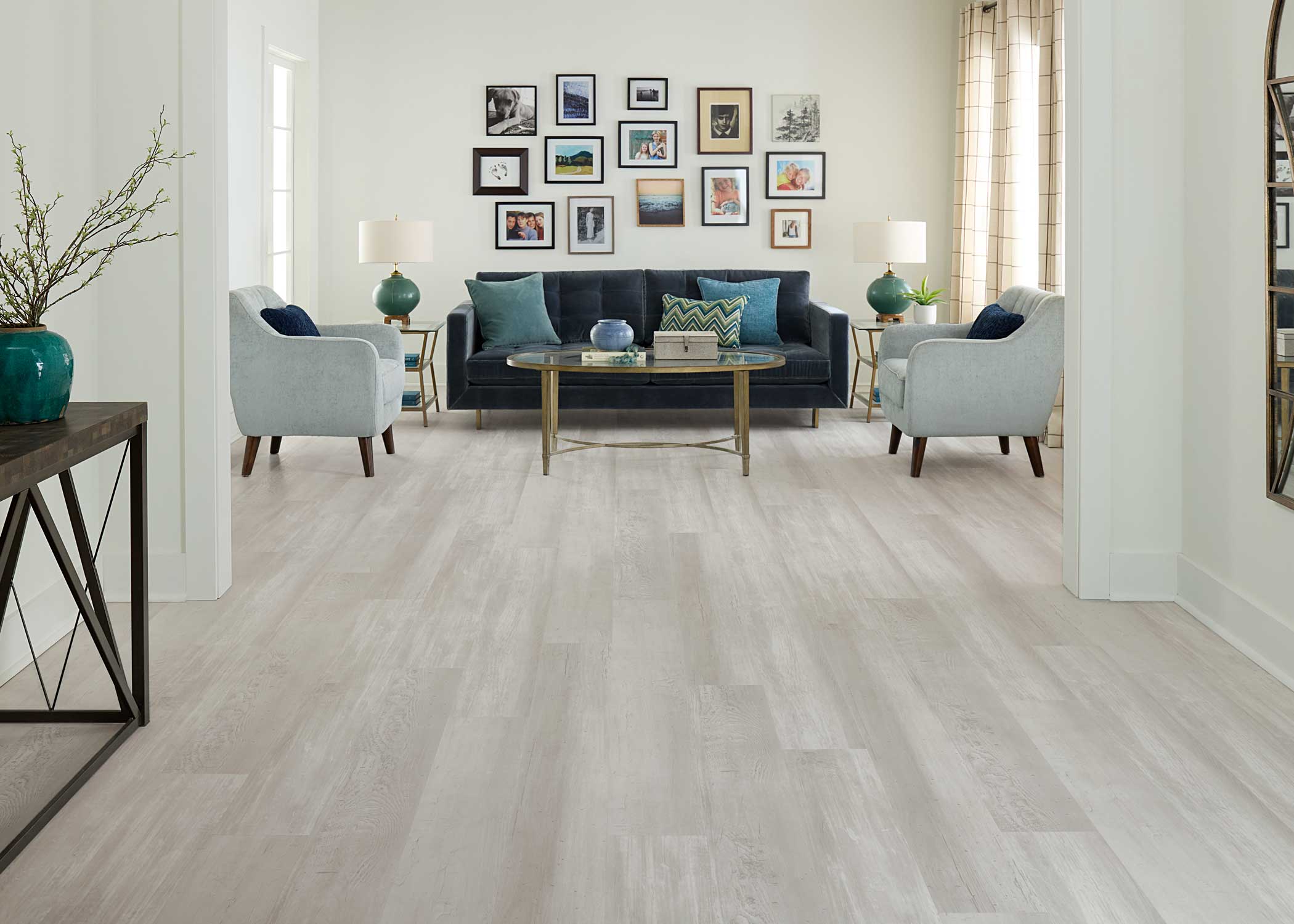 6mm w/pad New Pearl Cove Waterproof Rigid Vinyl Plank Flooring - Sample - Image 2