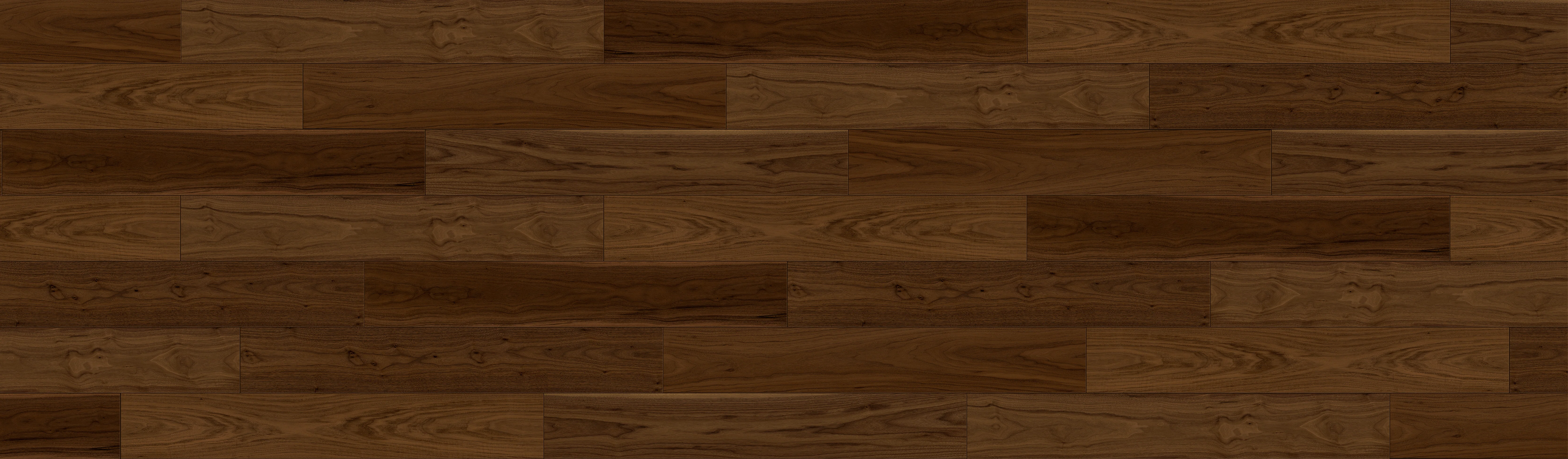 8mm w/pad Willow Bend Walnut Water-Resistant Hybrid Resilient Flooring - Sample - Image 3