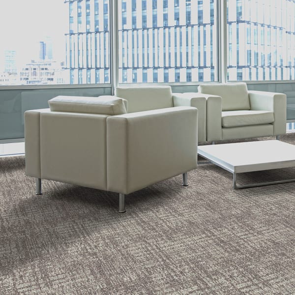 Brooklyn Bridge Vinyl Back Carpet Tile 19.6 In. x 19.6 In. - Image 2