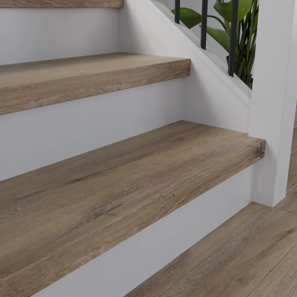 Canton Brook Oak 48 in Length Square Retro Fit Tread - Image 3
