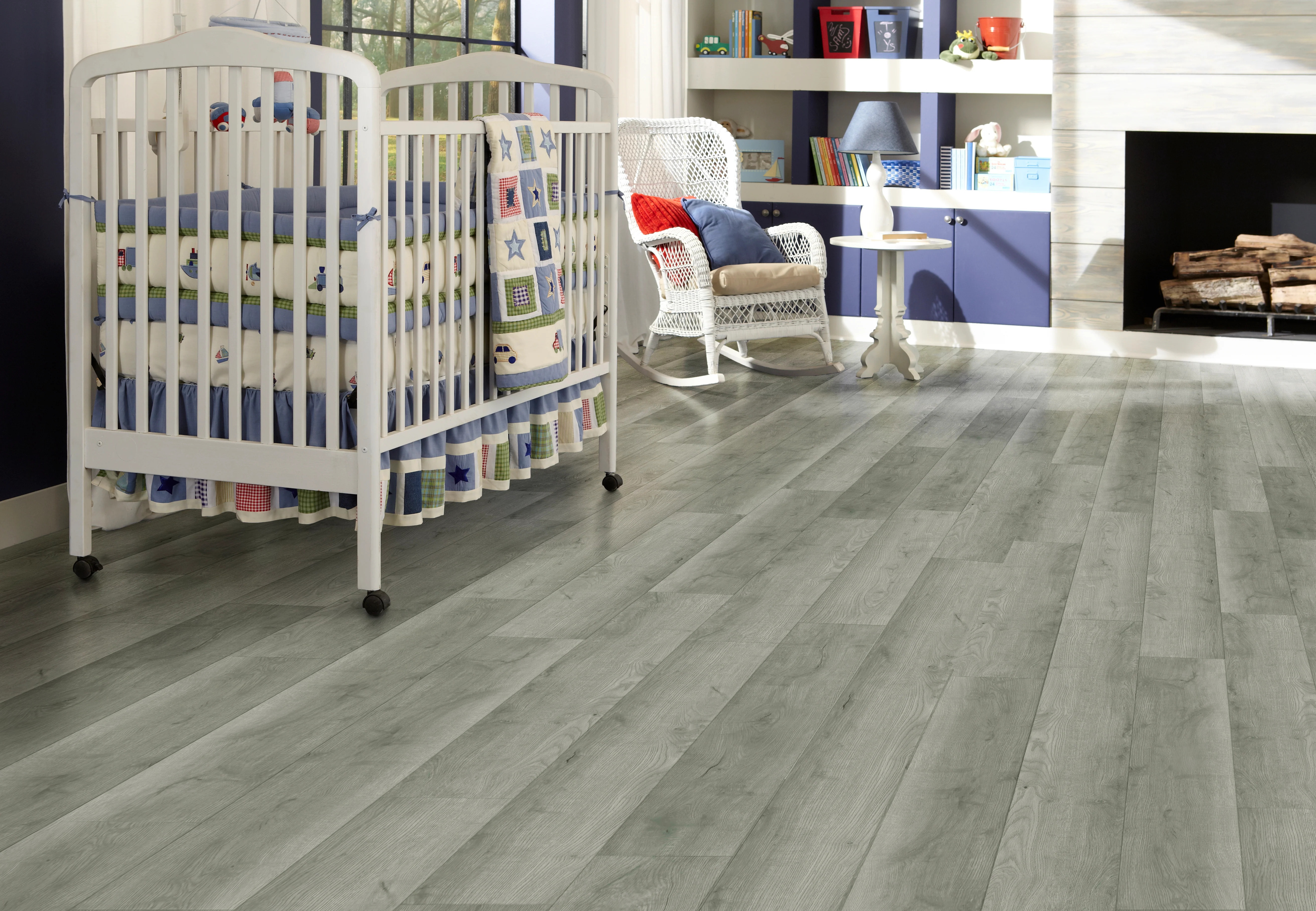 8mm w/pad Capitol Oak Waterproof Rigid Vinyl Plank Flooring 7.1 in. Wide x 60 in. Long - Image 2