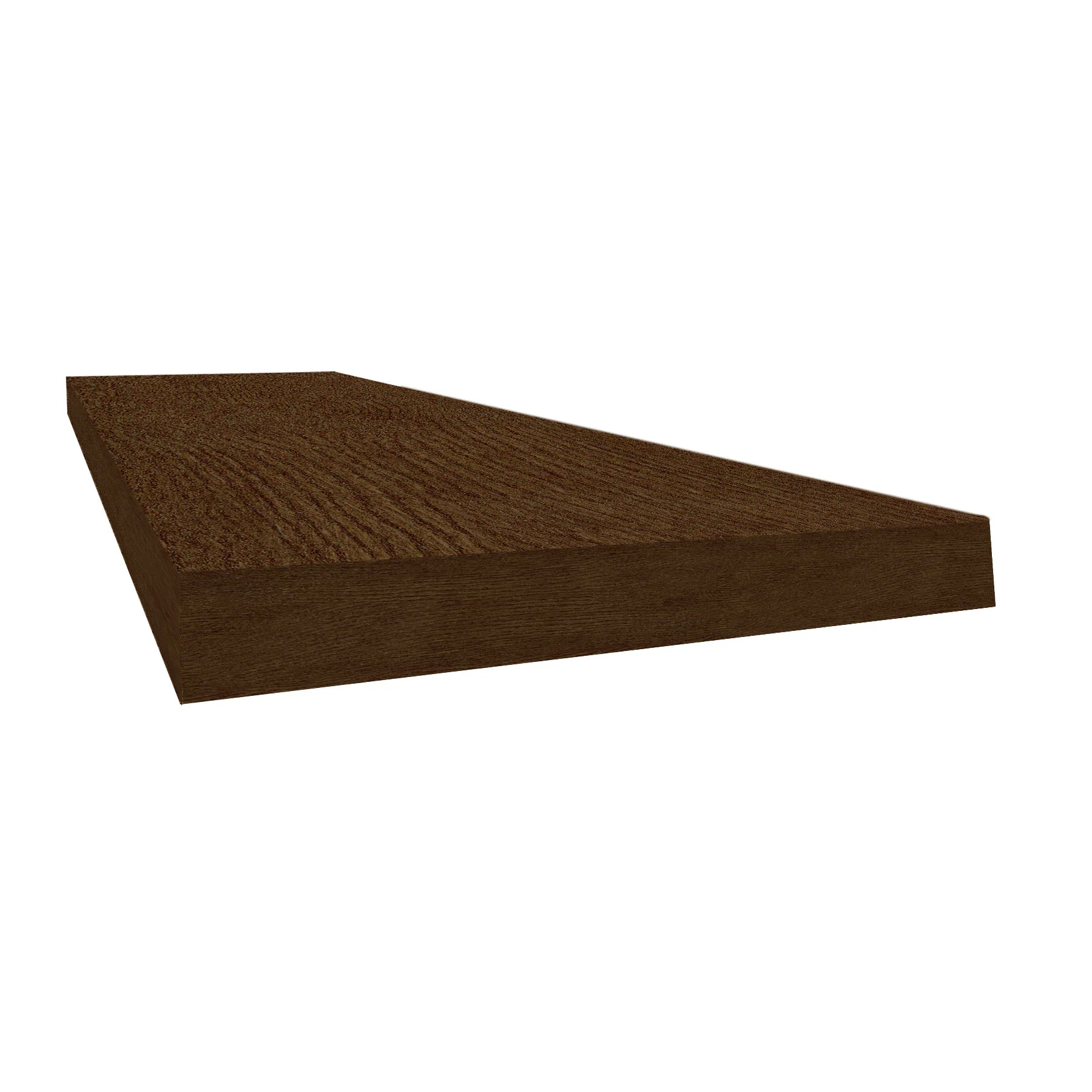 CoreLuxe Brookwood Oak 48" Square Retrofit Tread with Return