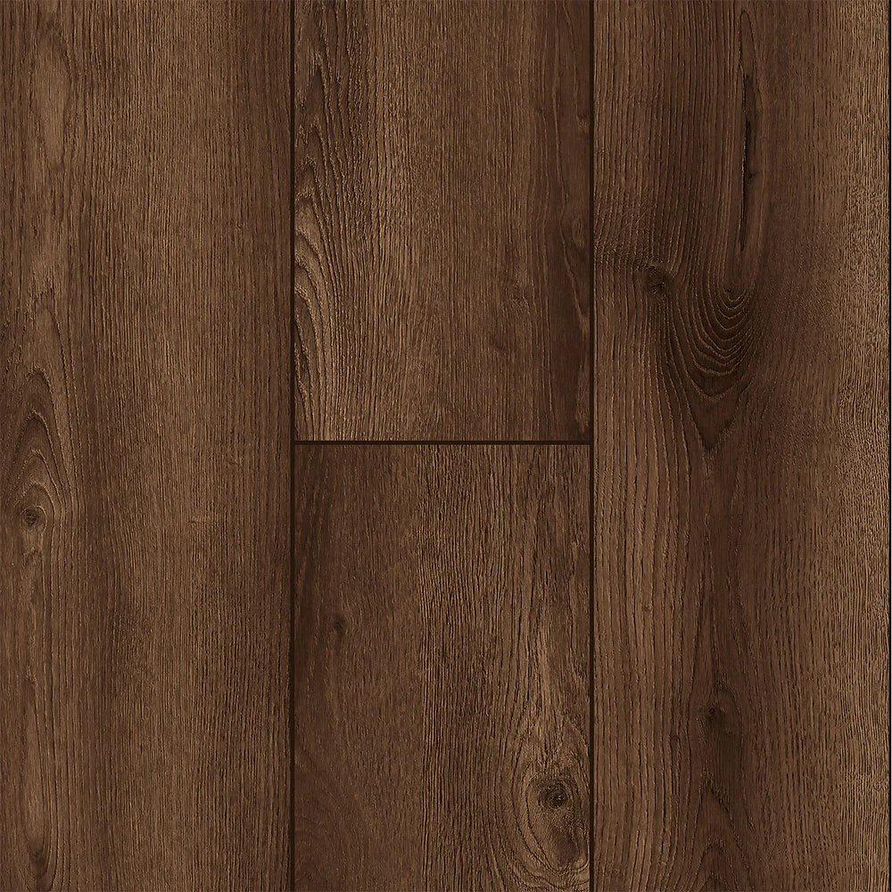 12mm Barnwood Oak w/ 2mm pad Water-Resistant Laminate Flooring 8.03 in. Wide x 47.64 in. Long