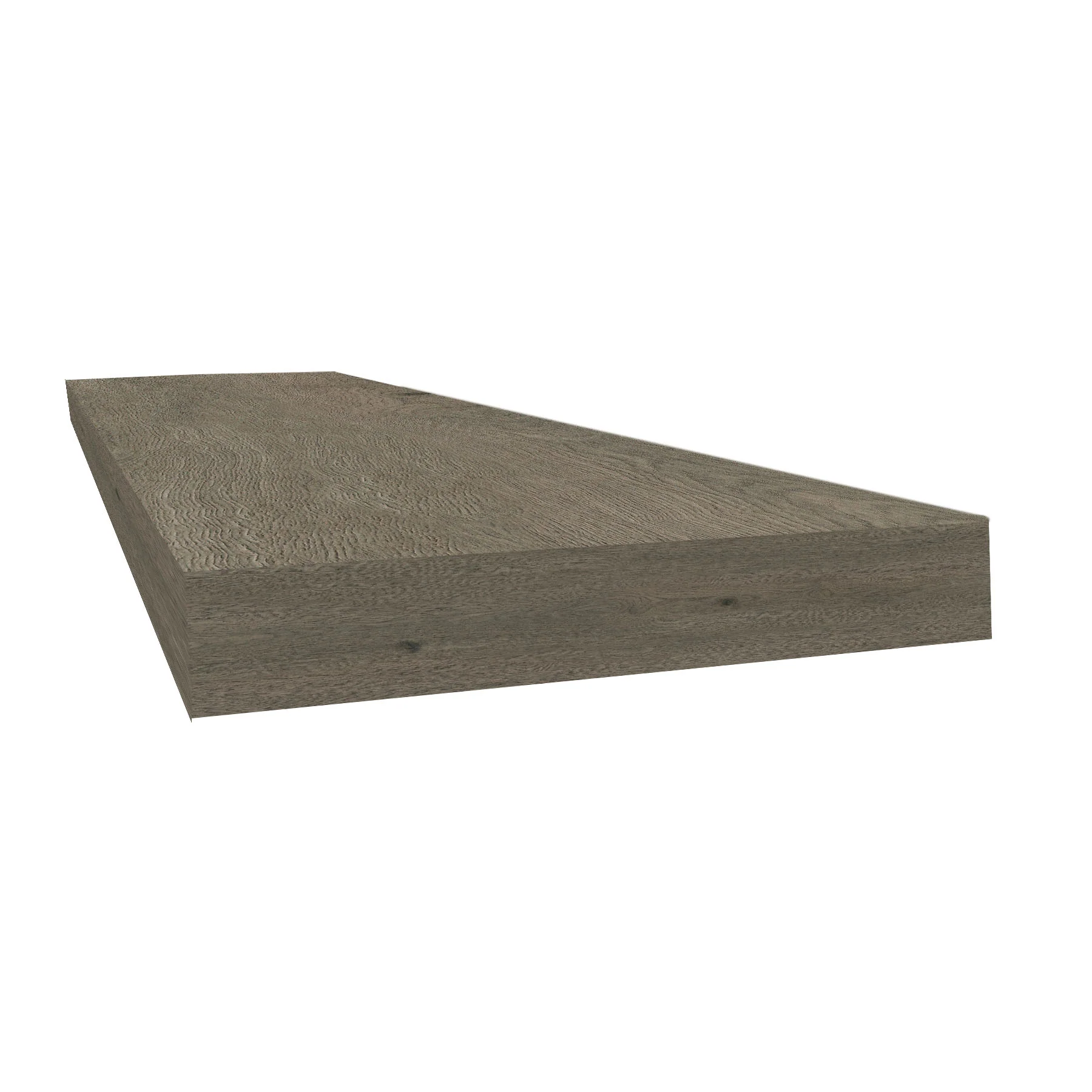 Duravana Silk Spire Oak 48" Square Retrofit Tread with Return