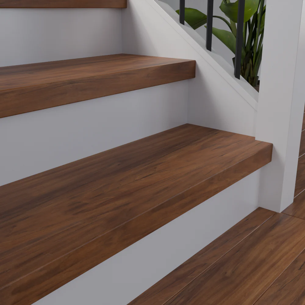 Gresham Teak 48 in Length Square Retro Fit Tread - Image 3
