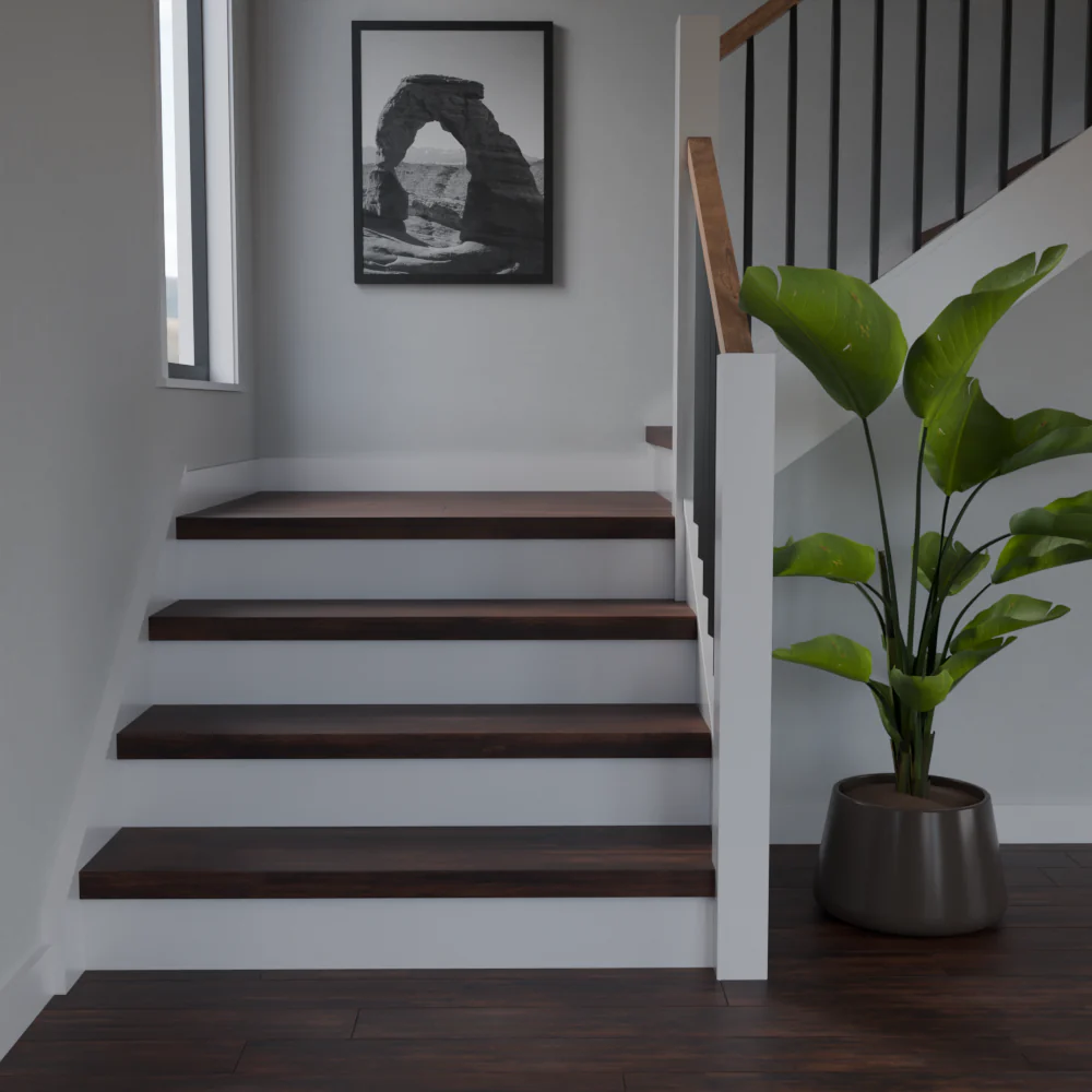 Horizon Hickory 48 in Length Square Retro Fit Tread - Image 2