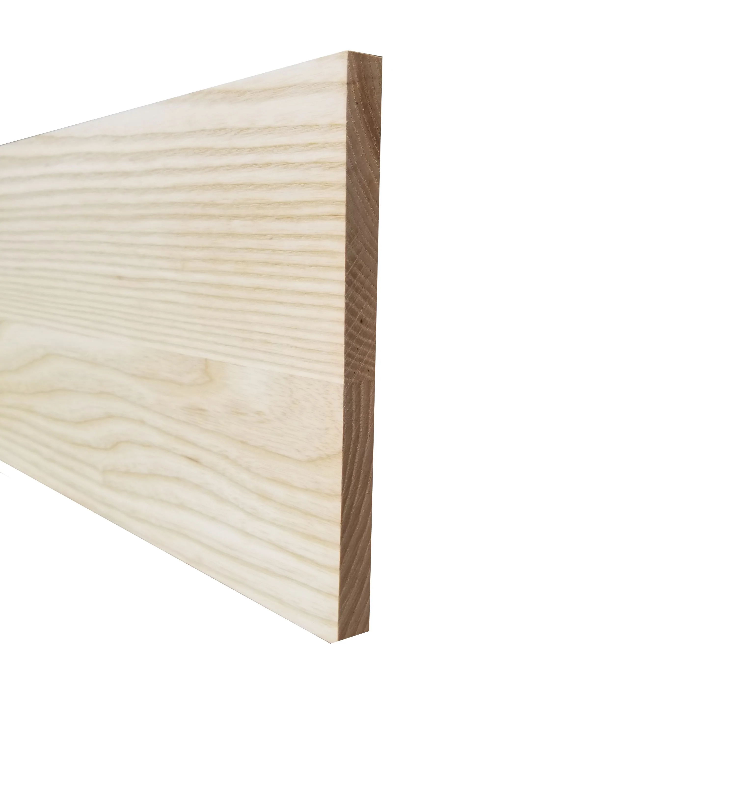 Prefinished Ash 5/8 in. Thick x 7.5 in. Wide x 48 in. Length Retrofit Riser