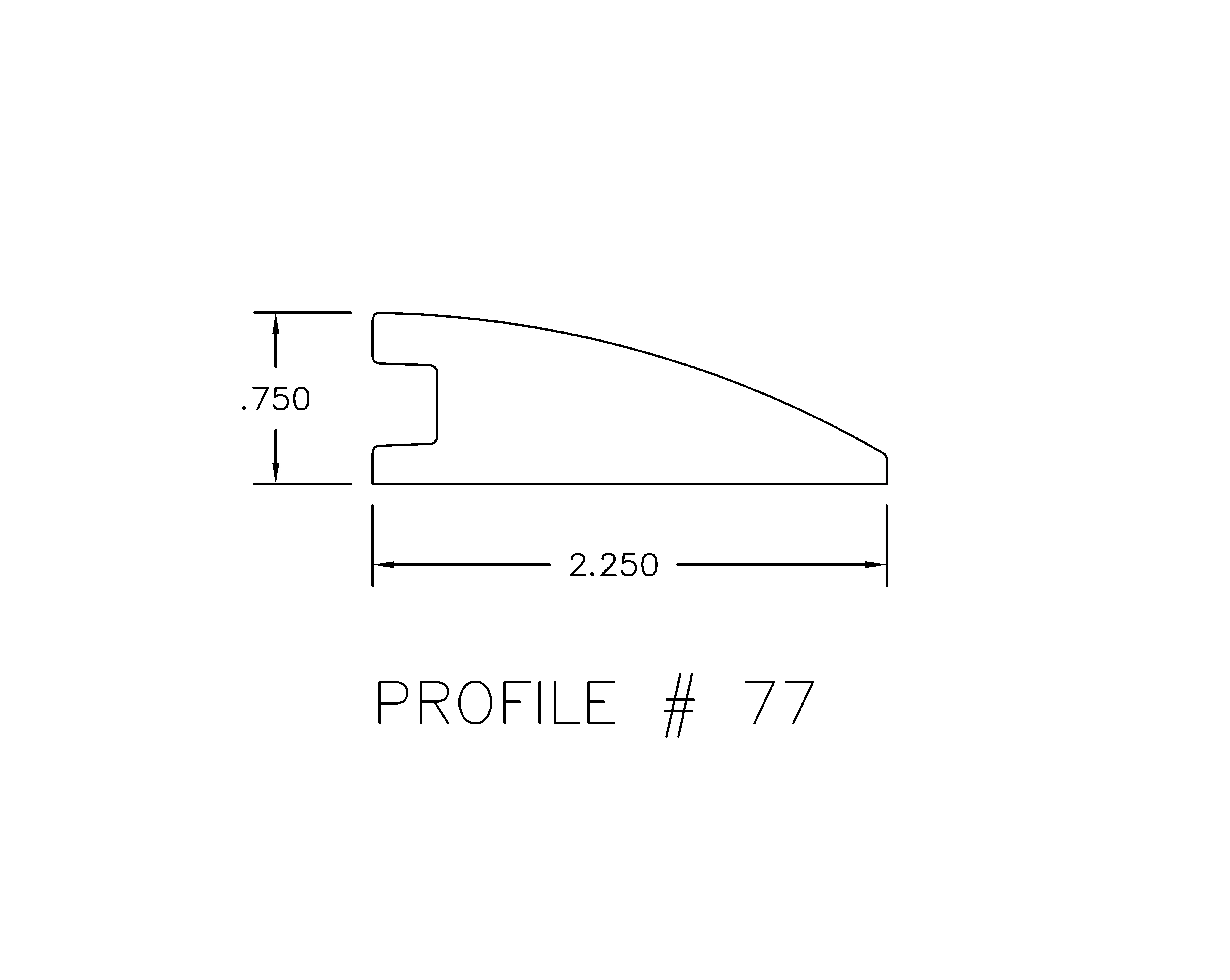 Prefinished Pioneer Leather Oak 2.25 in. Wide x 6.5 ft. Length Reducer - Image 2