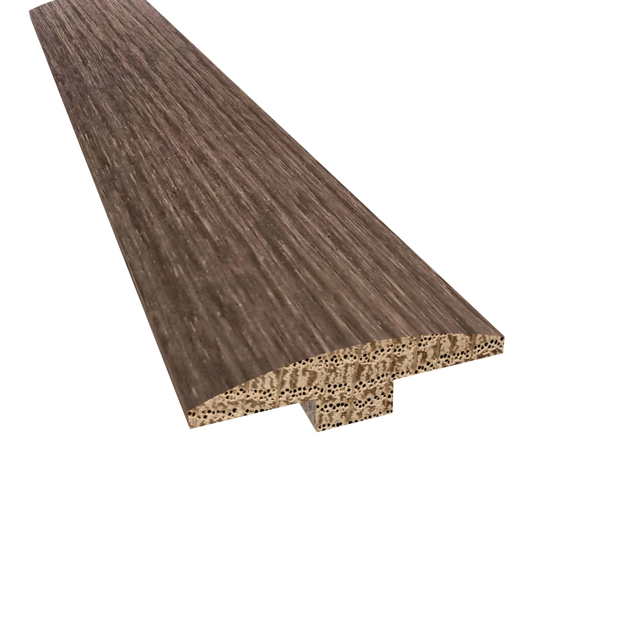 Prefinished Russett 2 in. Wide x 6.5 ft. Length T-Molding