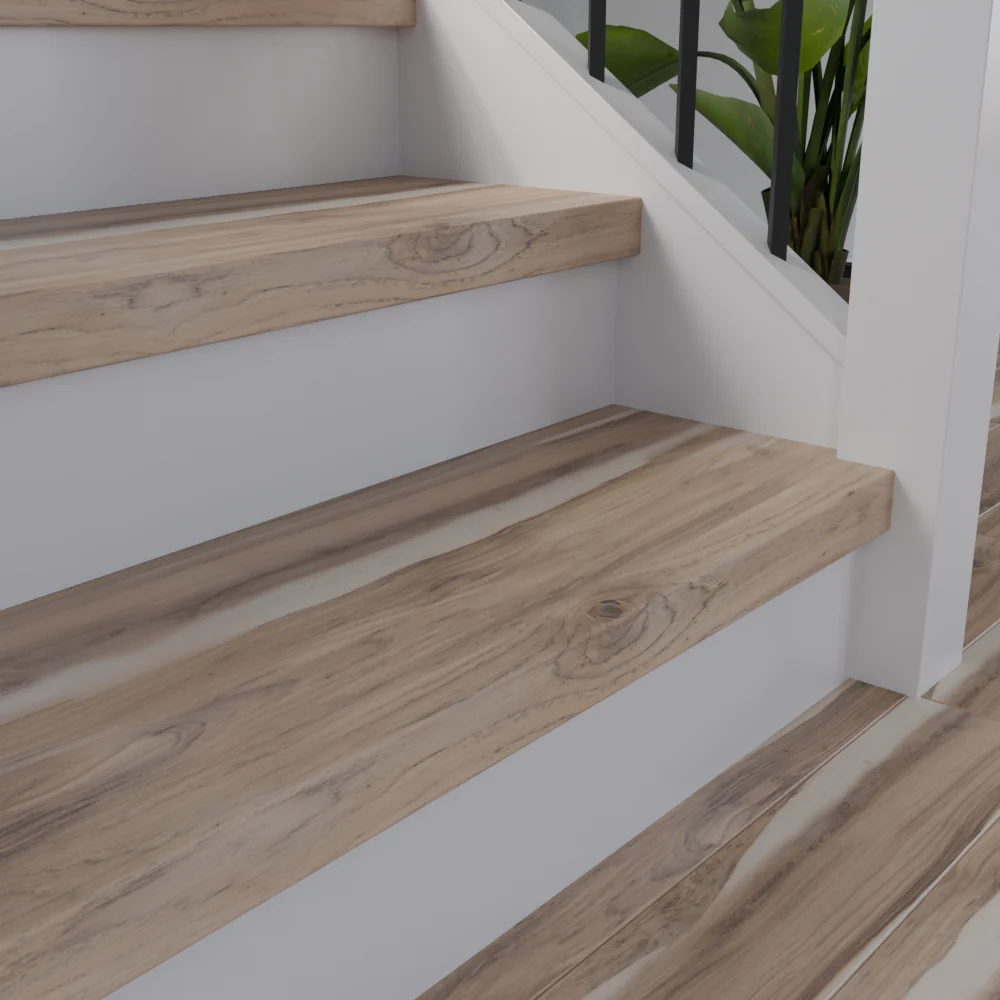 Royal Hampton Hickory 48 in Length Square Retro Fit Tread - Image 3