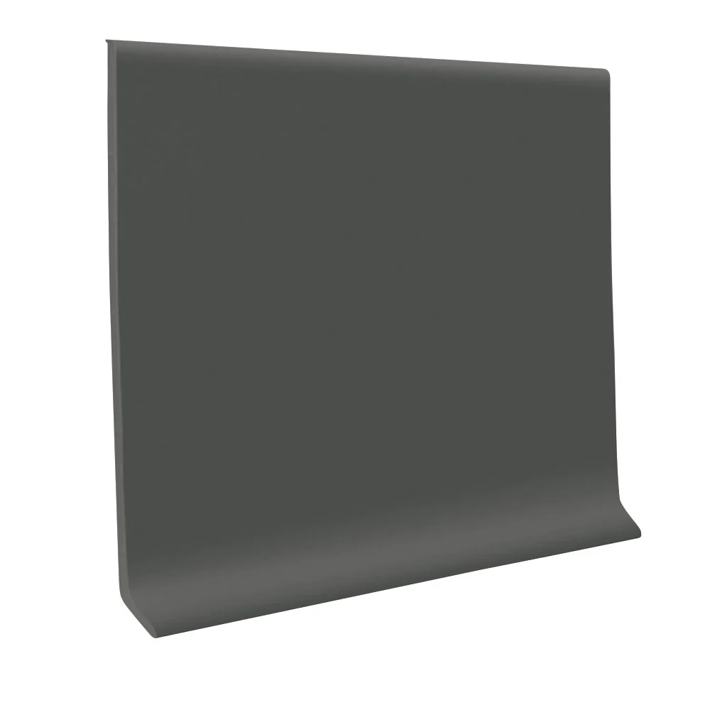 Thermo Plastic Rubber Charcoal 1/8 in. Thick x 6 in. Tall x 120 ft. Length Roll