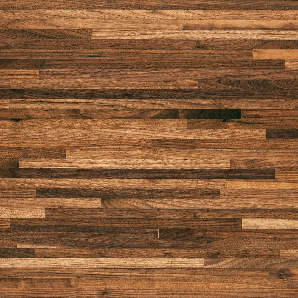 Unf. Signature American Walnut 8 ft. L x 25 in. W x 1-1/2 in. Thick Solid Butcher Block Countertop - Image 2