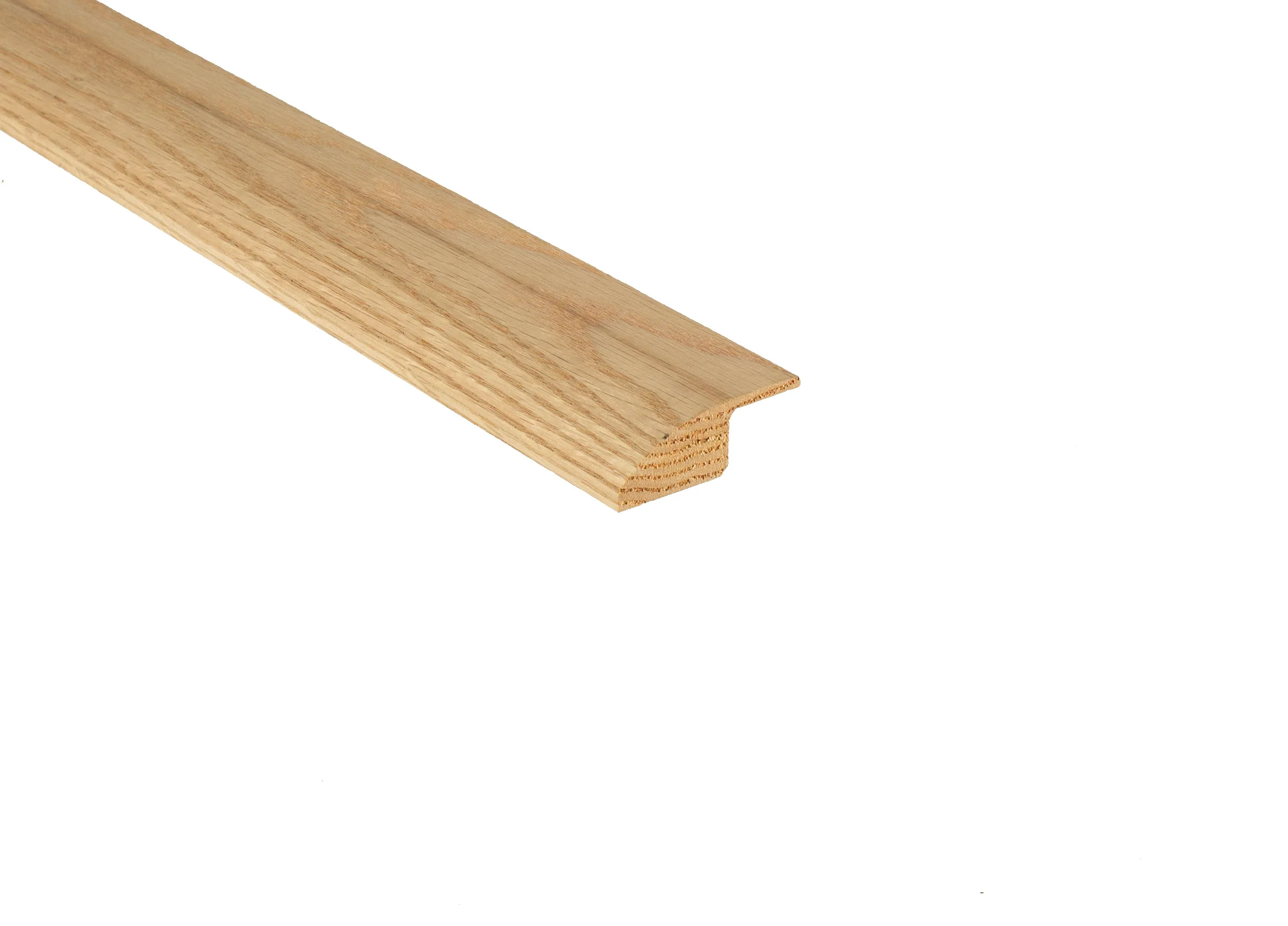 Unfinished Red Oak 2.5 in. Wide x 8 ft. Overlap Reducer