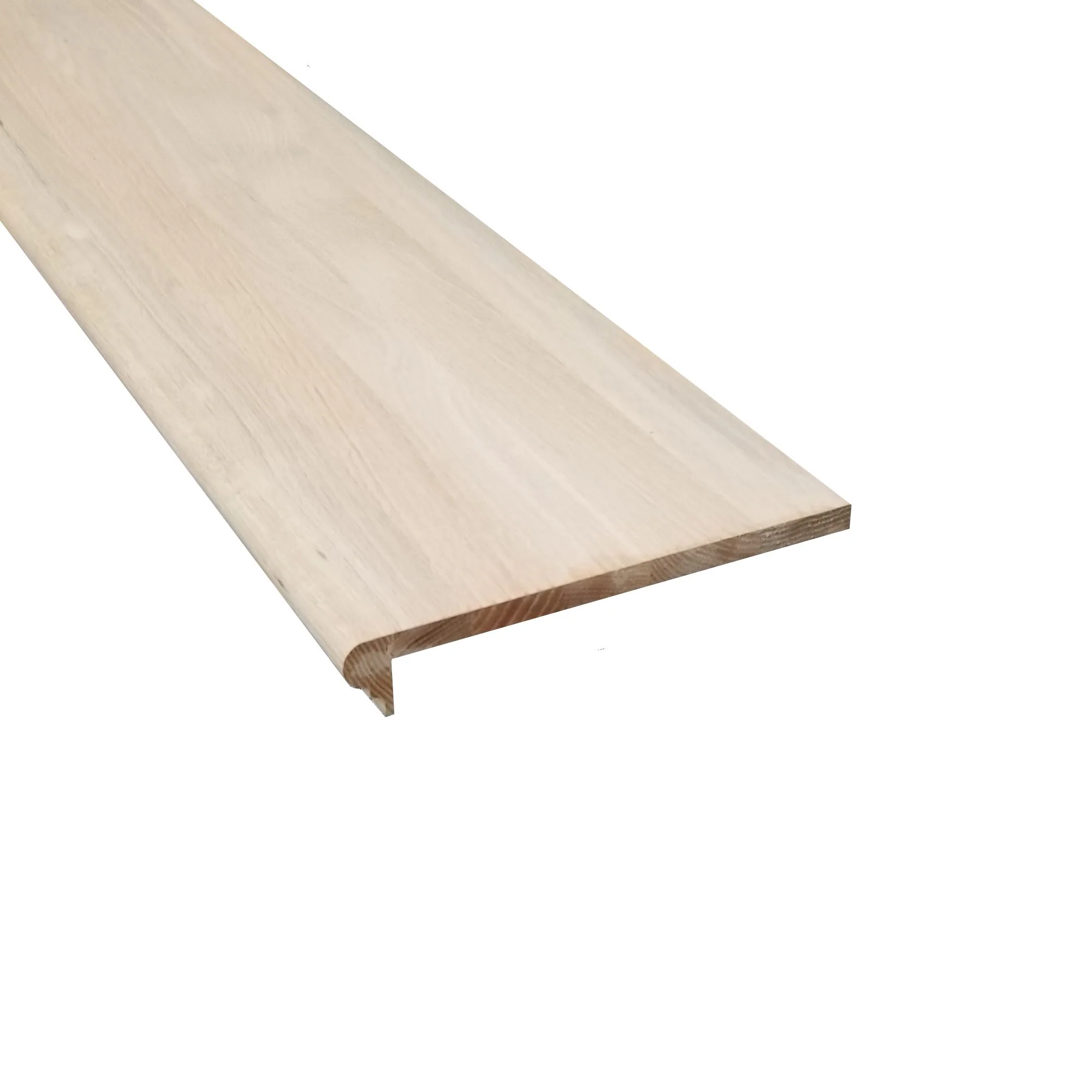 Unfinished Solid Wood Red Oak 5/8 in. Thick x 11.5 in. Wide x 36 in. Length Retrofit Stair Tread - Image 2