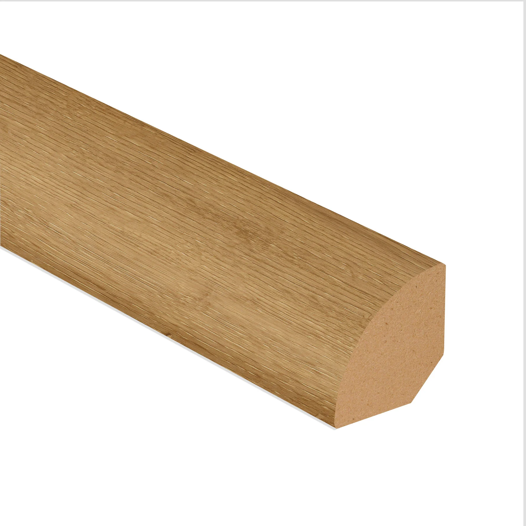 Woodley Oak .75 in wide x 7.5 ft Length Quarter Round